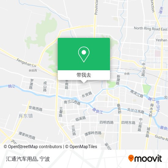 汇通汽车用品地图