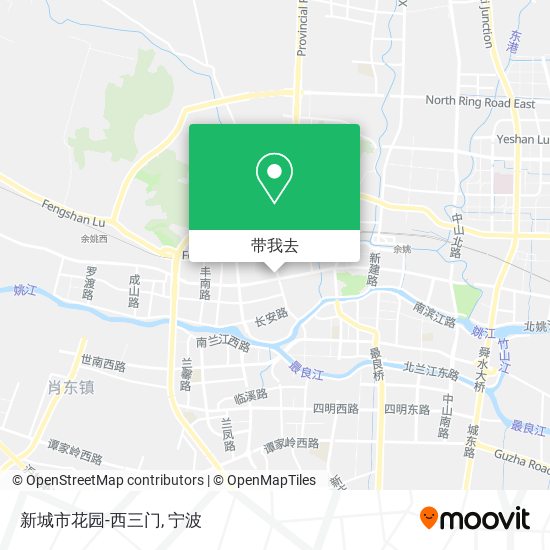 新城市花园-西三门地图