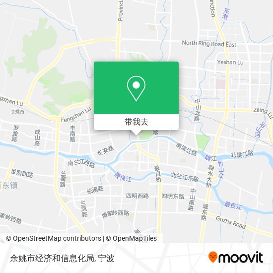 余姚市经济和信息化局地图