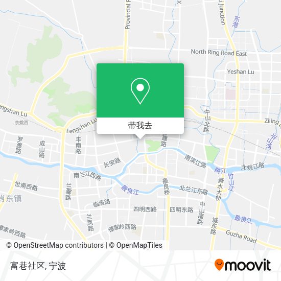 富巷社区地图
