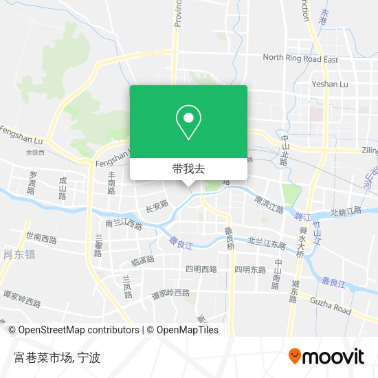 富巷菜市场地图