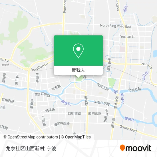 龙泉社区山西新村地图