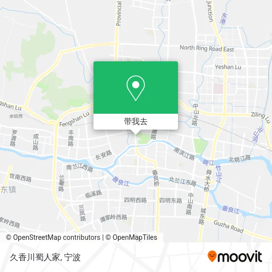 久香川蜀人家地图