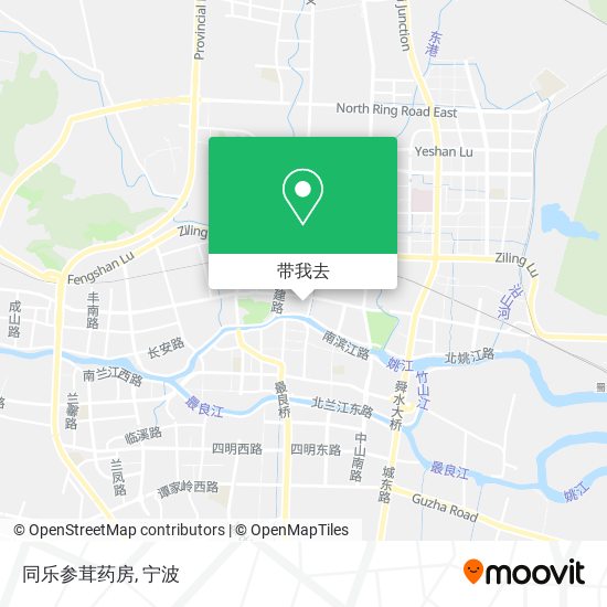 同乐参茸药房地图
