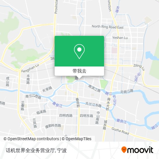 话机世界全业务营业厅地图