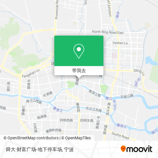 舜大·财富广场-地下停车场地图