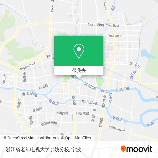 浙江省老年电视大学余姚分校地图