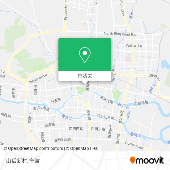 山后新村地图