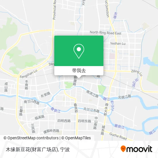 木缘新豆花(财富广场店)地图