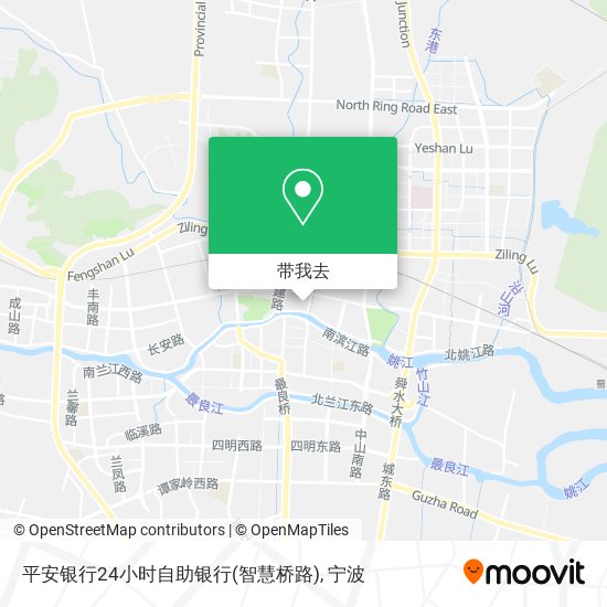平安银行24小时自助银行(智慧桥路)地图