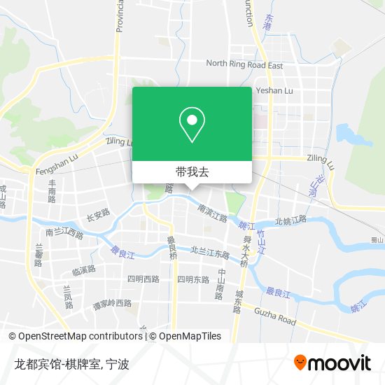 龙都宾馆-棋牌室地图