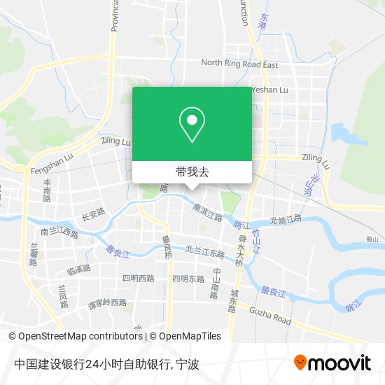 中国建设银行24小时自助银行地图