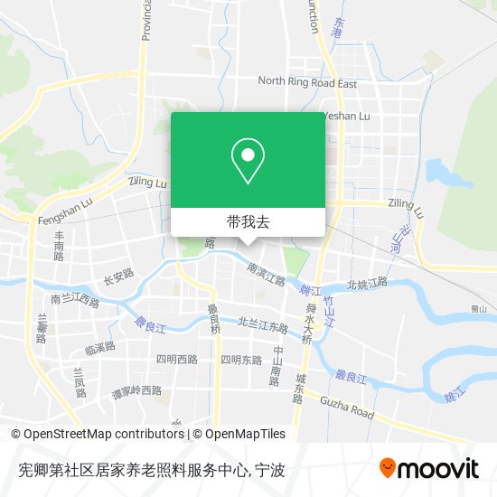 宪卿第社区居家养老照料服务中心地图