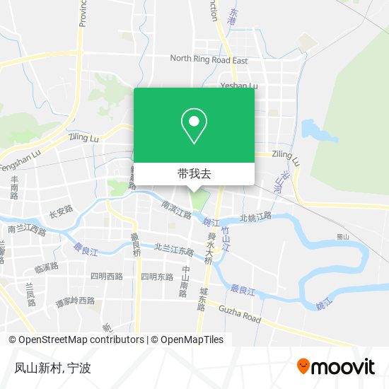 凤山新村地图