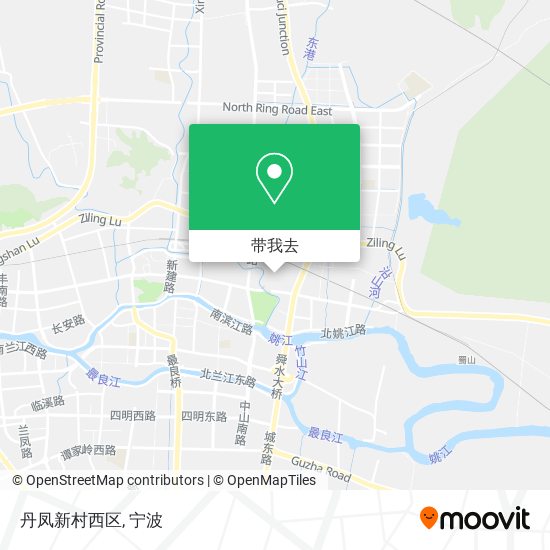 丹凤新村西区地图