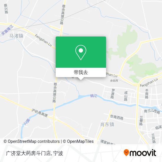广济堂大药房斗门店地图