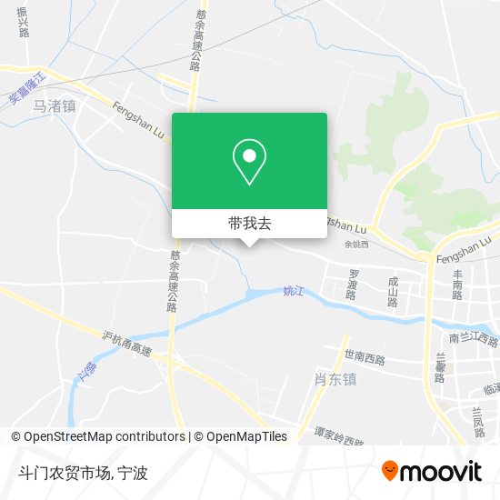 斗门农贸市场地图