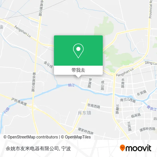 余姚市友米电器有限公司地图