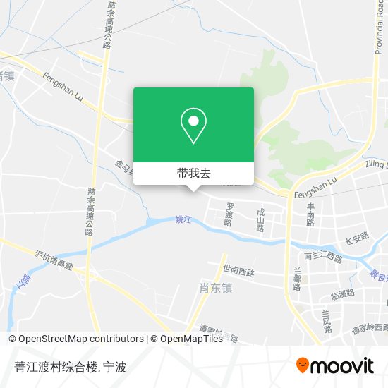 菁江渡村综合楼地图