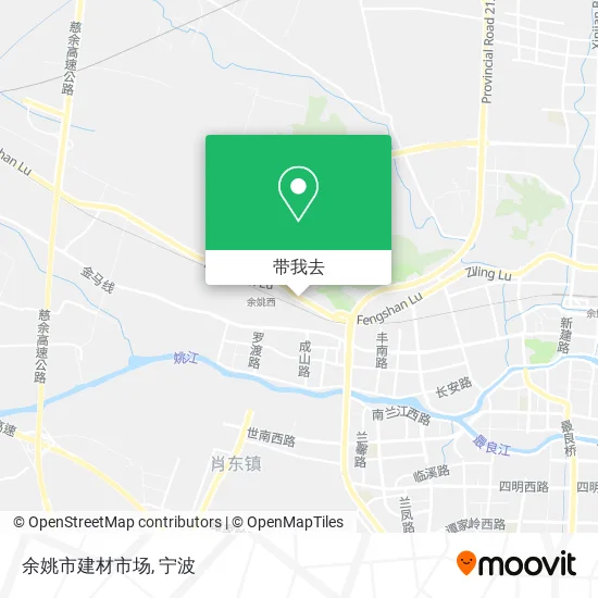 余姚市建材市场地图