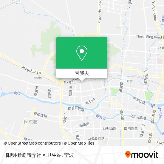 阳明街道庙弄社区卫生站地图