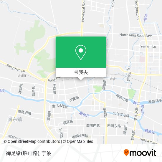 御足缘(胜山路)地图
