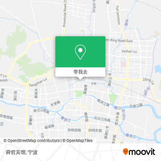 舜哲宾馆地图