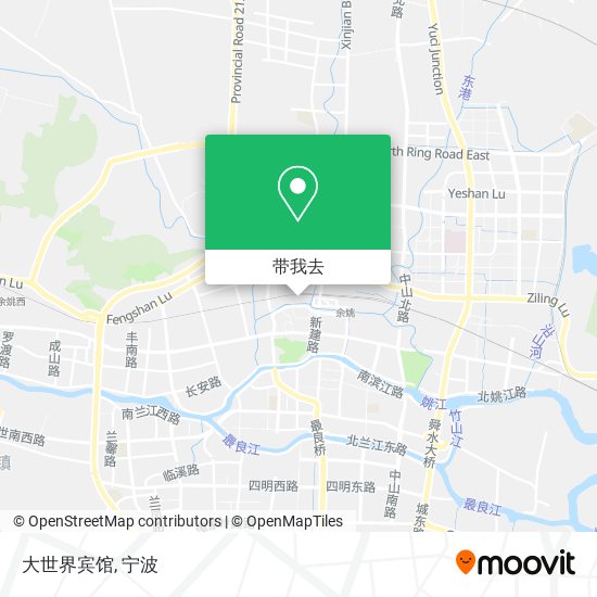 大世界宾馆地图