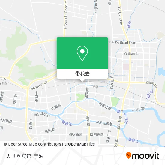 大世界宾馆地图