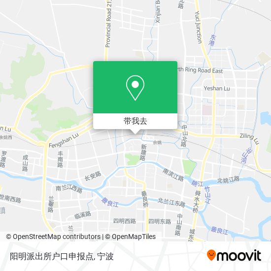 阳明派出所户口申报点地图