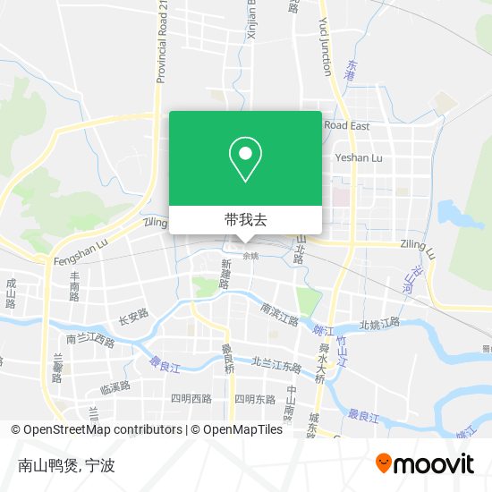 南山鸭煲地图