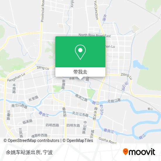 余姚车站派出所地图
