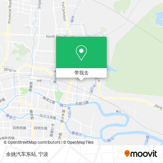 余姚汽车东站地图