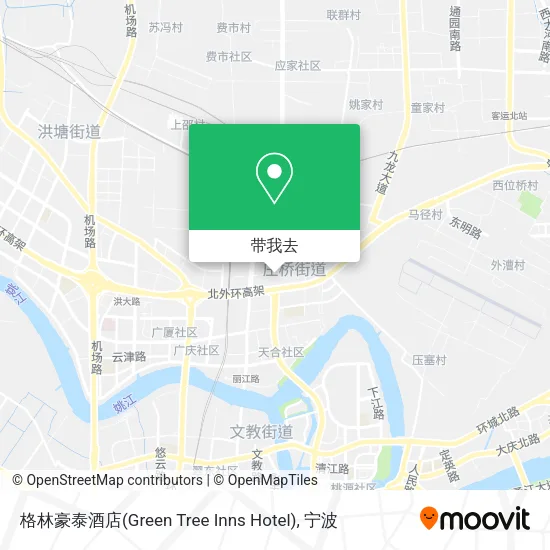 格林豪泰酒店(Green Tree Inns Hotel)地图