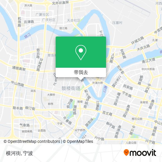 横河街地图