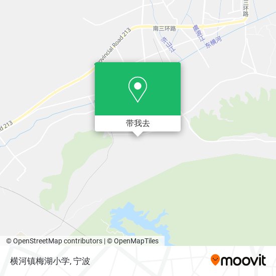 横河镇梅湖小学地图