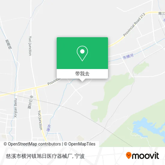 慈溪市横河镇旭日医疗器械厂地图