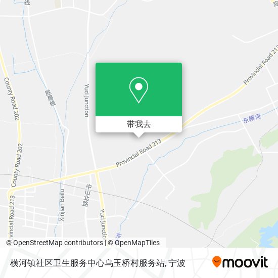 横河镇社区卫生服务中心乌玉桥村服务站地图