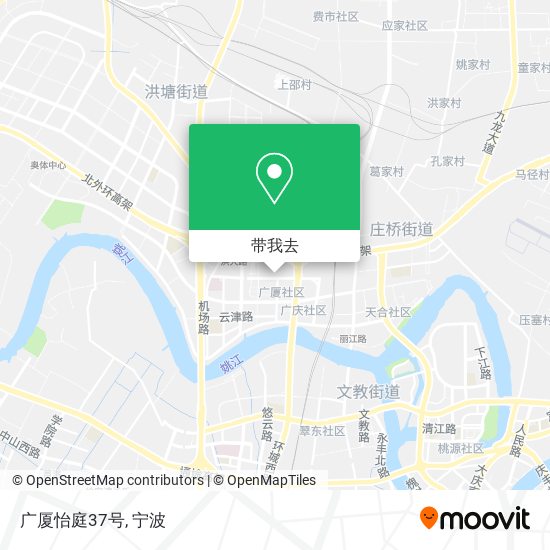 广厦怡庭37号地图