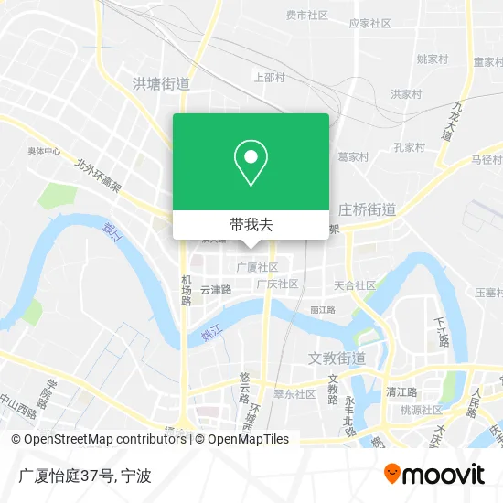 广厦怡庭37号地图