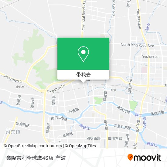 鑫隆吉利全球鹰4S店地图