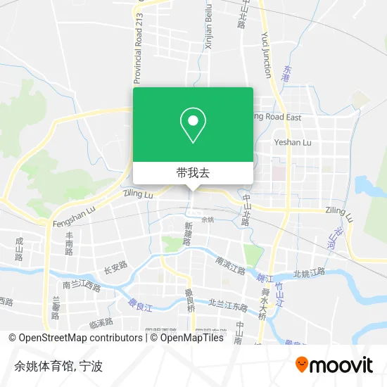 余姚体育馆地图