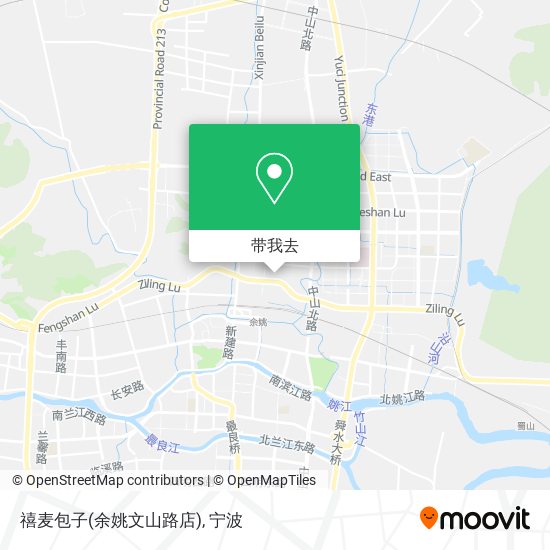 禧麦包子(余姚文山路店)地图