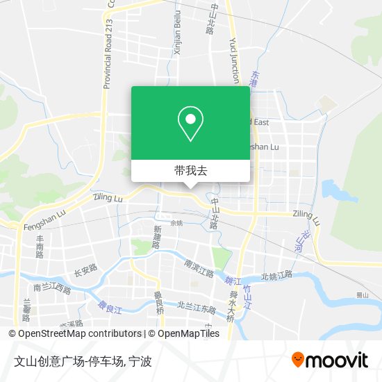 文山创意广场-停车场地图