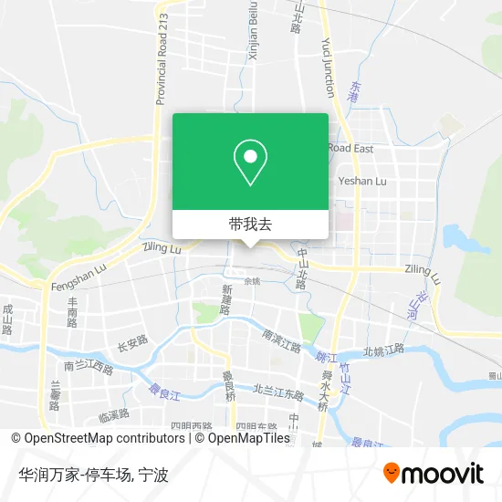 华润万家-停车场地图