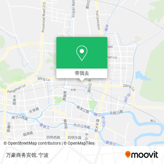 万豪商务宾馆地图