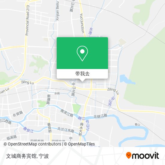 文城商务宾馆地图