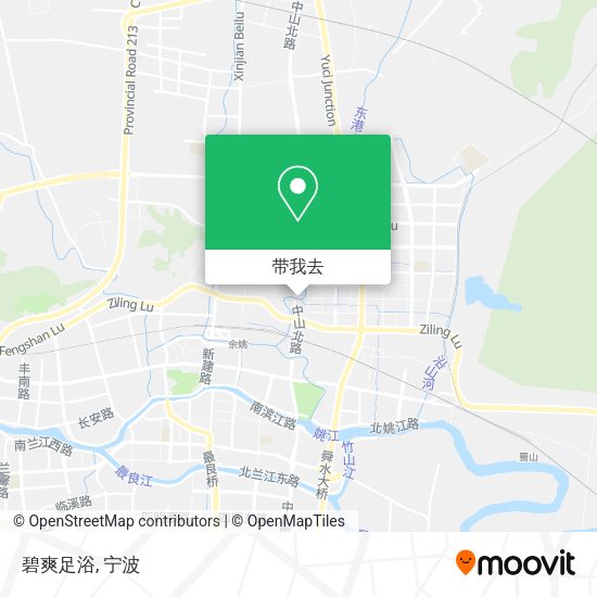 碧爽足浴地图