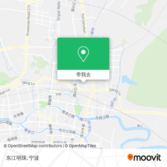 东江明珠地图