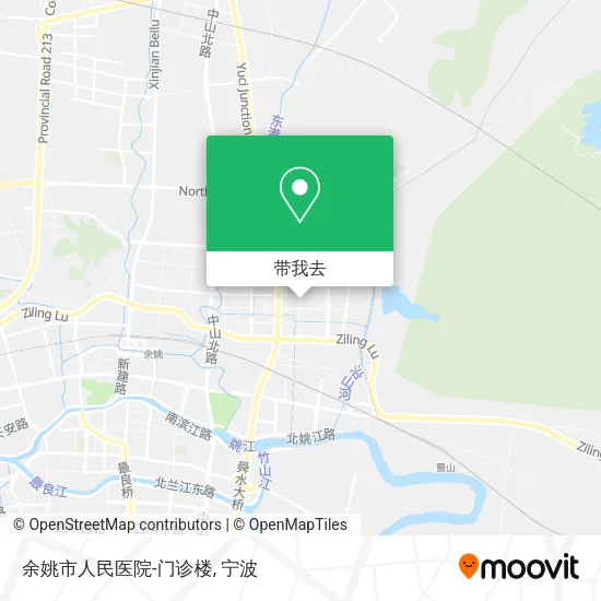 余姚市人民医院-门诊楼地图